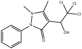 1,5-Dimethyl-4-(1-hydroxy-2,2,2-trichloroethyl)-2-phenyl-4-pyrazolin-3-one