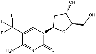 5-(TRIFLUOROMETHYL)-2'-DEOXYCYTIDINE Struktur