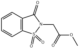 methyl 3-oxo1,2-benzisothiazole-2(3H)-acetate 1,1-dioxide price.