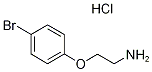 [2-(4-bromophenoxy)ethyl]amine hydrochloride Struktur