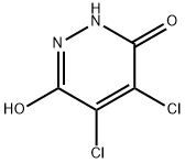 4,5-DICHLORO-3,6-PYRIDAZINEDIOL Struktur