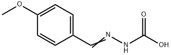 [(4-methoxyphenyl)methylideneamino]carbamic acid Struktur