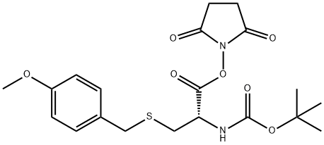 BOC-CYS(MOB)-OSU Struktur