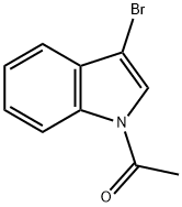 1-Acetyl-3-broMoindole Struktur