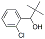 1-(2-chlorophenyl)-2,2-dimethyl-propan-1-ol Struktur