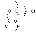 dimethylamino (2S)-2-(4-chloro-2-methyl-phenoxy)propanoate Struktur