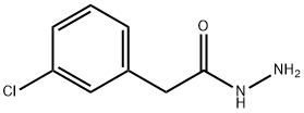 3-CHLOROPHENYLACETYLHYDRAZIDE Struktur