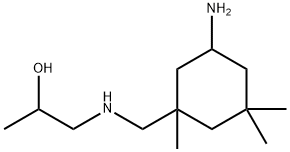 1-[[(5-amino-1,3,3-trimethylcyclohexyl)methyl]amino]propan-2-ol Struktur