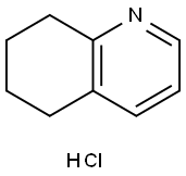 Quinoline, 5,6,7,8-tetrahydro-, hydrochloride Struktur