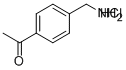 4-ACETYLBENZYLAMINE HYDROCHLORIDE Struktur