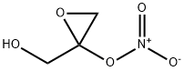 2,3-epoxypropyl nitrate Struktur