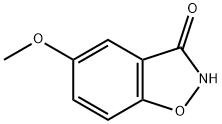 1,2-Benzisoxazol-3(2H)-one,5-methoxy-(9CI) Struktur