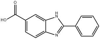 2-PHENYL-3H-BENZOIMIDAZOLE-5-CARBOXYLIC ACID Struktur