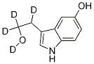 5-Hydroxy Tryptophol-d4 Struktur