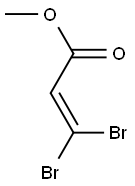 3,3-Dibromopropenoic acid methyl ester Struktur