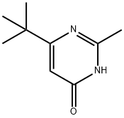 6-(tert-Butyl)-2-methylpyrimidin-4-ol Struktur