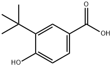 3-TERT-BUTYL-4-HYDROXYBENZOIC ACID Struktur