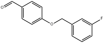 4-(3-FLUORO-BENZYLOXY)-BENZALDEHYDE Structure