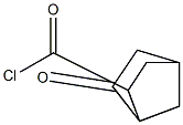 Bicyclo[2.2.1]heptane-2-carbonyl chloride, 6-oxo-, endo- (9CI) Struktur