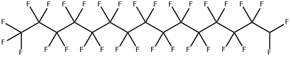 1H-PERFLUOROPENTADECANE 97 Struktur