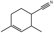 2,4-dimethylcyclohex-3-ene-1-carbonitrile Struktur