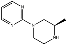 Pyrimidine, 2-[(3R)-3-methyl-1-piperazinyl]- (9CI) Struktur