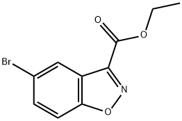 Ethyl 5-bromobenzo[d]isoxazole-3-carboxylate Struktur