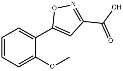 5-(2-METHOXY-PHENYL)-ISOXAZOLE-3-CARBOXYLIC ACID Struktur