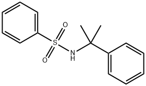 N-(α,α-Dimethylbenzyl)benzenesulfonamide Struktur