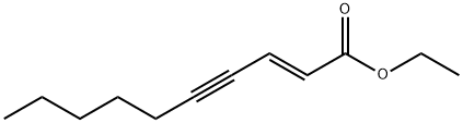 ethyl (E)-2-decen-4-ynoate Struktur