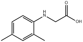 2-[(2,4-dimethylphenyl)amino]acetic acid Struktur