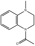 Quinoxaline, 1-acetyl-1,2,3,4-tetrahydro-4-methyl- (9CI) Struktur