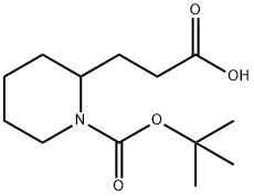 2-(2-Carboxyethyl)piperidine-1-carboxylic acid tert-butyl ester price.