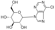 6-CHLOROPURINE GLUCOSIDE Struktur