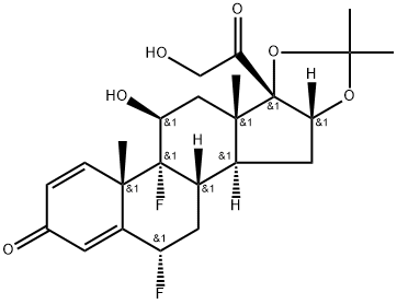 Fluocinolone Acetonide Struktur