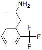 1-[2-(trifluoromethyl)phenyl]propan-2-amine Struktur