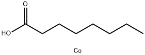 octanoic acid, cobalt salt Struktur