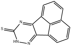 acenaphtho[1,2-e][1,2,4]triazine-9-thiol Struktur