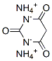 ammonium barbiturate Struktur