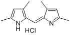 2-((3,5-DIMETHYL-2H-PYRROL-2-YLIDENE)ME& Struktur