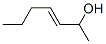 3-Hepten-2-ol, (E)- Struktur