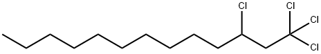 1,1,1,3-TETRACHLOROTRIDECANE Struktur