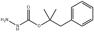 Hydrazinecarboxylic acid, 1,1-dimethyl-2-phenylethyl ester (9CI) Struktur