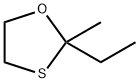 2-Methyl-2-ethyl-1,3-oxathiolane Struktur