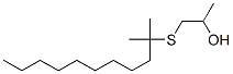 1-(tert-dodecylthio)propan-2-ol Struktur