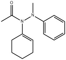 N1-(1-Cyclohexen-1-yl)-N2-methyl-N2-phenylacetohydrazide Struktur