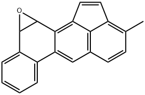 3-Methyl-11,12-epoxy-1,2-dihydrobenz[j]aceanthrylene Struktur