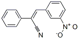 Nitrobenzene, 3-(2-cyano-2-phenylethenyl) Struktur