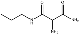 Propanediamide,  2-amino-N-propyl-  (9CI) Struktur