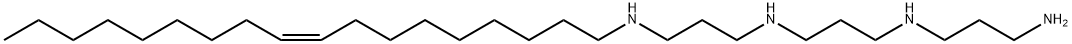 (Z)-N-(3-aminopropyl)-N'-[3-(9-octadecenylamino)propyl]propane-1,3-diamine Struktur